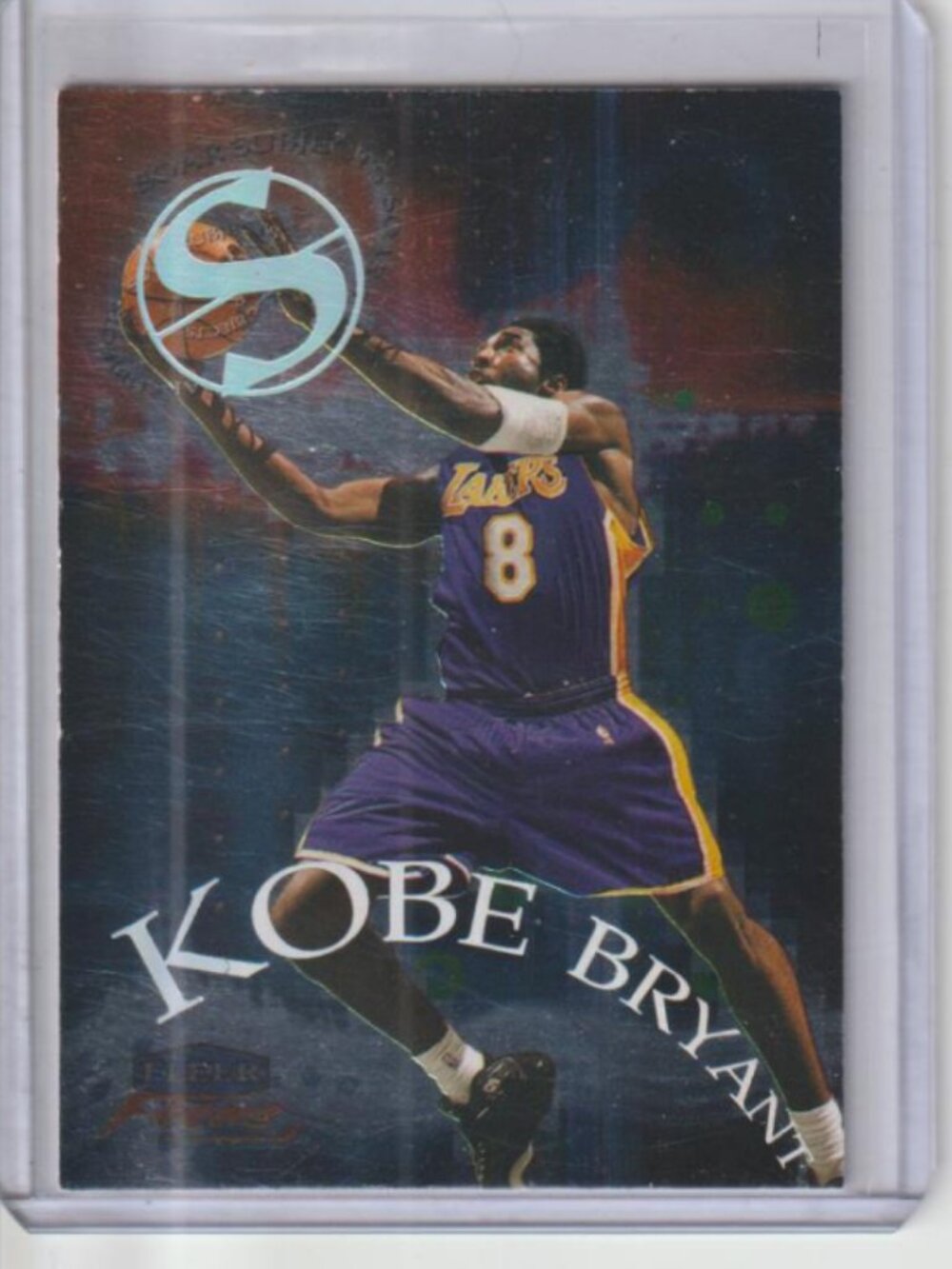 Kobe Bryant 1999-00 Fleer Focus Soar Subjects Insert #8 HOF Los Angeles Lakers